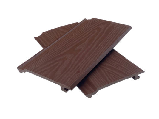 La madera impermeable exterior del FSC como el panel decorativo del revestimiento de la pared del tablero de WPC