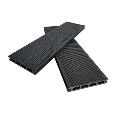 Popular piso de tarima de WPC impermeable con estampado 3D de 145 * 21 mm