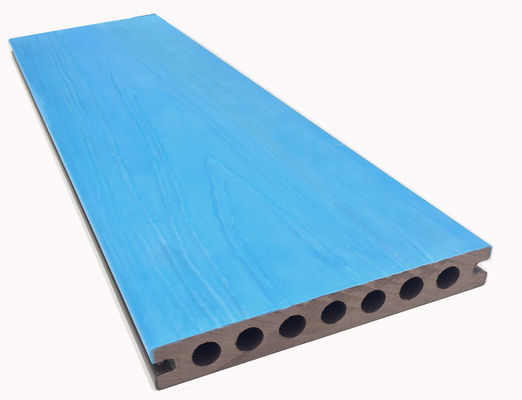 suelo compuesto elástico de la coextrusión del Decking WPC de 25x140 Wpc adaptable