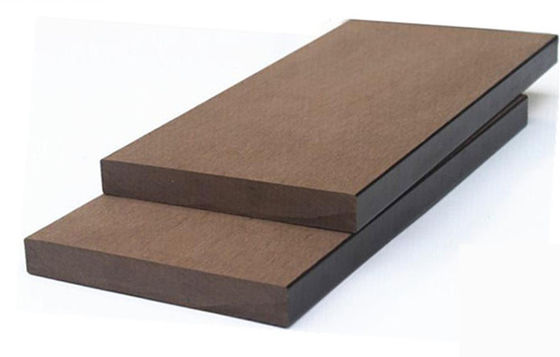 Tablones de terraza para suelos de exterior compuestos reciclados de WPC de 20x140 mm