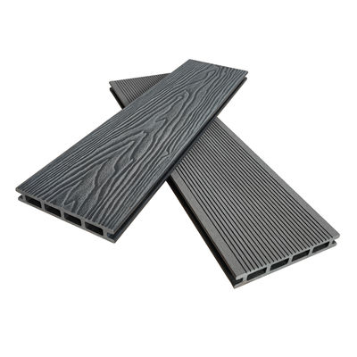 Terraza premium con relieve 3D de WPC para vida al aire libre
