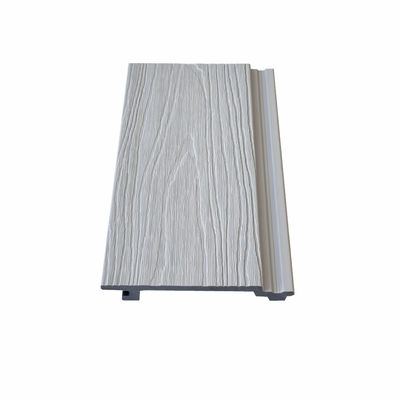 El panel de pared de madera de WPC del grano del panel de revestimiento exterior hueco de alta calidad