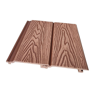 Guofeng-Panel de pared compuesto de plástico y madera para exteriores, Panel decorativo de Wpc, Panel de revestimiento de casa impermeable