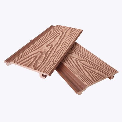 Tableros de madera compuestos plásticos de madera del panel de pared del revestimiento de pared hueco