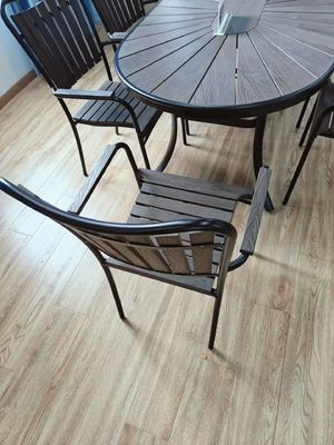 Redefine la vida al aire libre: sillas y mesas de jardín WPC premium