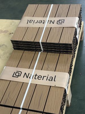 Pisos de bricolaje de WPC de 500x500 mm: redefina su espacio con facilidad