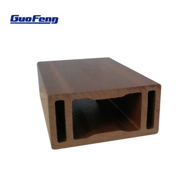 Valla hueca compuesta de madera plástica de ingeniería decorativa al aire libre de WPC