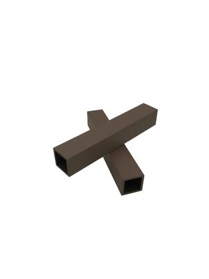 Venta caliente de barandilla compuesta de plástico de madera WPC valla de barandilla de plástico