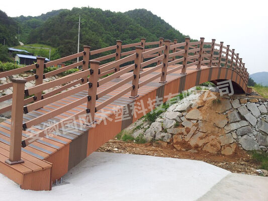 Precio de fábrica barato WPC poste de cerca compuesto de plástico y madera para jardín