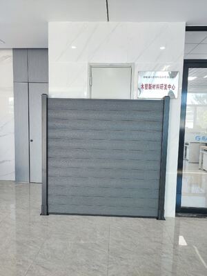 Cercado antitermitas de WPC ecológico reciclado para límites agrícolas