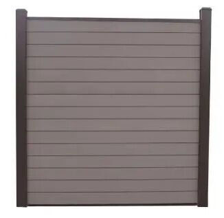 Cercado antitermitas de WPC ecológico reciclado para límites agrícolas