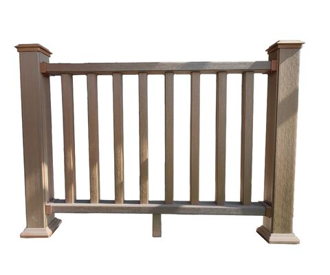 Cercado antitermitas de WPC ecológico reciclado para límites agrícolas