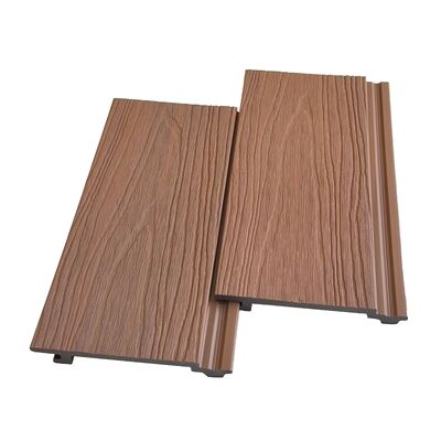Zócalo de WPC moderno/bandas de borde de material compuesto de plástico y madera para revestimiento de pared de WPC compuesto para exteriores