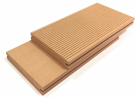 OEM respetuoso del medio ambiente exterior compuesto plástico de madera de la cubierta de la piscina de WPC
