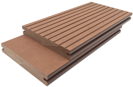 Tejas compuestas superiores diseñadas de WPC del Decking para el porche del patio 25m m