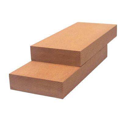 El Decking compuesto plástico de madera certificado ISO Co de WPC sacó la superficie de madera del grano