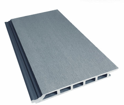 Revestimiento de listones de madera compuesto plástico de madera de la pared del panel del listón de 168m m WPC