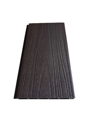 Grano de madera WPC que cerca el panel compuesto plástico de madera anti-ULTRAVIOLETA de la cerca del hueco del tablero de la cerca 160*20