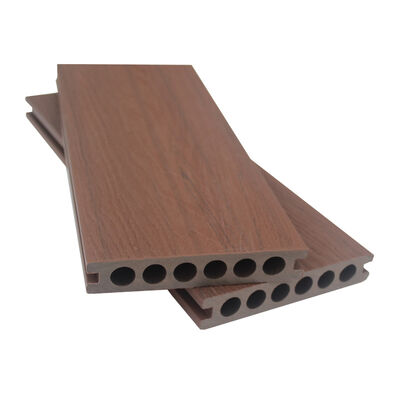 Pisos de WPC de coextrusión para exteriores Decking impermeable compuesto de plástico y madera cubierto
