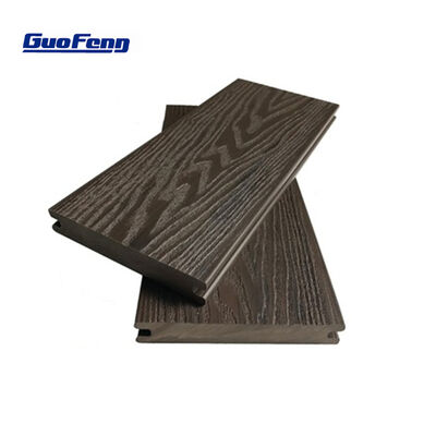 Pisos de WPC para terrazas compuestas de madera y plástico de extrusión de co baratos para exteriores
